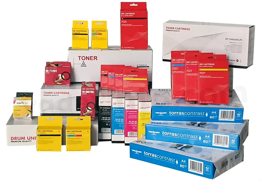 Marcas de consumibles disponibles en Vadetinta