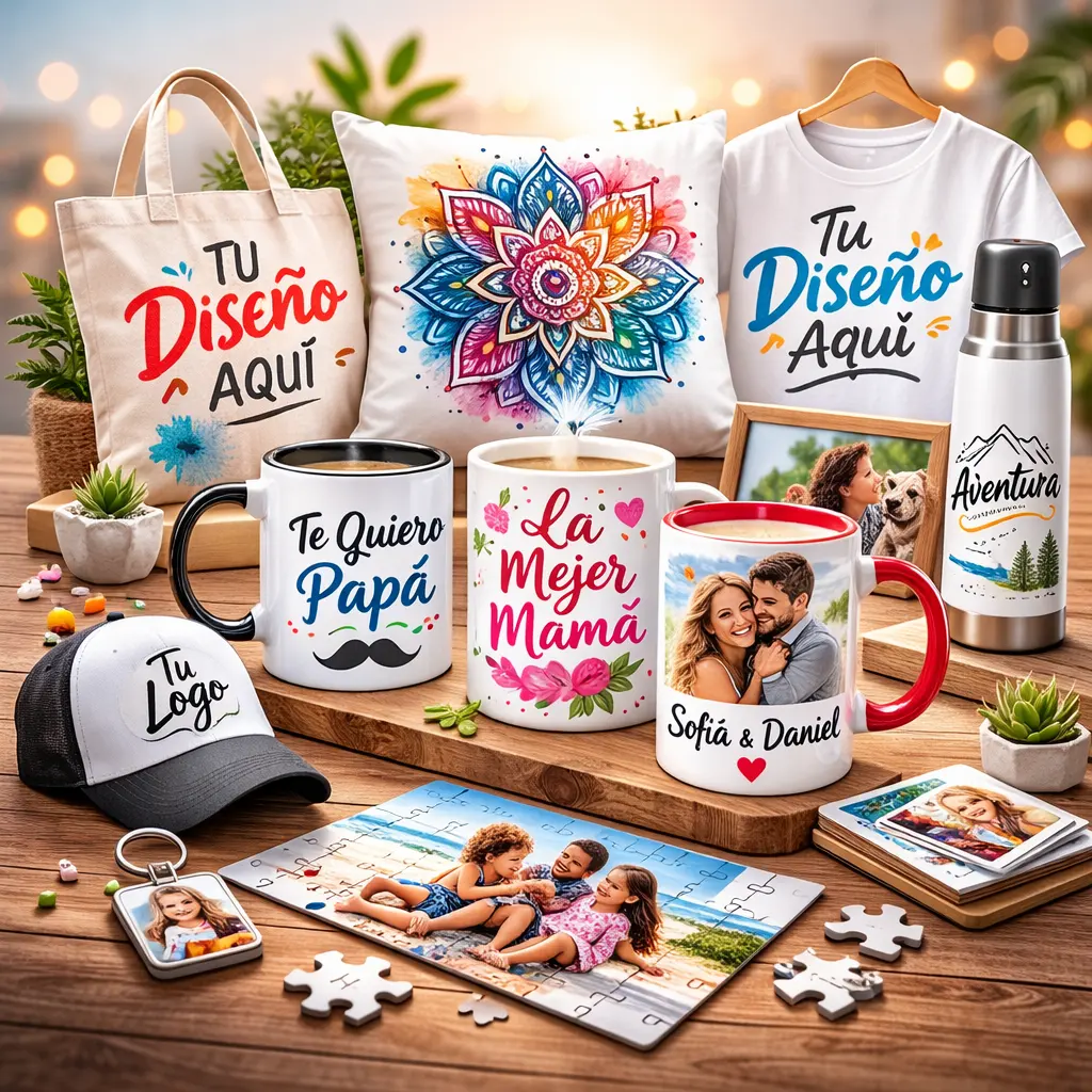 Taza personalizada con diseño de Navidad preparada para regalo en Vadetinta, con envío gratis en Sants y Les Corts